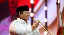 Acara peringatan HUT ke-17 Partai Gerindra yang digelar di Sentul International Convention Center (SICC), Sentul, Bogor. (Facebook.com @Prabowo Subianto)