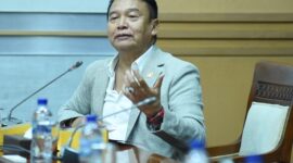Anggota Komisi I DPR RI asal PDI Perjuangan TB Hasanuddin. (Dok. emedia.dpr.go.id)