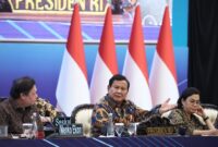 Presiden RI Prabowo Subianto dalam acara  'Sarasehan Ekonomi Bersama Presiden RI, Jakarta. (Dok. Tim Media Prabowo)