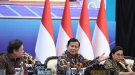 Presiden RI Prabowo Subianto dalam acara  'Sarasehan Ekonomi Bersama Presiden RI, Jakarta. (Dok. Tim Media Prabowo)