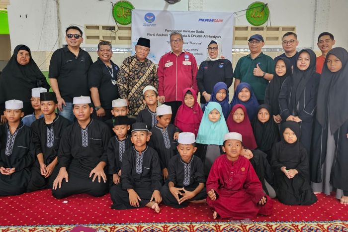 Foto : PROPAMI Care salurkan bantuan untuk panti asuhan di Bekasi. Komitmen wujudkan masyarakat sehat, peduli, dan tangguh. (18/5/25) (Doc.Ist)
