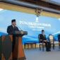 Presiden Indonesia Prabowo Subianto Dalam Acara pengukuhan 1.451 hakim baru di Gedung Mahkamah Agung, Jakarta. (Dok. Tim Media Prabowo)