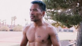 Manny Pacquiao kembali menggebrak ring tinju menghadapi juara bertahan WBC welterweight Mario Barrios. (Instagram.com @mannypacquiao)