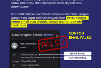 Masyarakat diminta untuk waspada akan maraknya modus  penipuan lowongan pekerjaan yang mengatasnamakan PT Sumbawa Timur Mining. (Dok. PT Sumbawa Timur Mining)