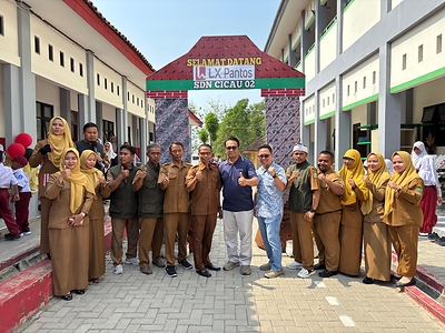 LX Pantos Indonesia Tingkatkan Komitmen CSR dengan Merenovasi Sekolah di Bekasi