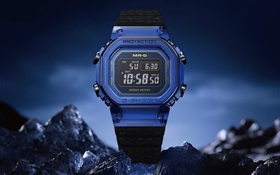 Casio Luncurkan Jam Tangan MR-G dengan Kristal Safir Biru