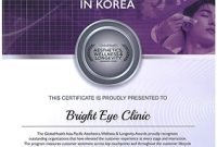 Bright Eye Clinic Raih Gelar “Ophthalmology Wellness Clinic of the Year in Korea” di Ajang 2026 GlobalHealth Asia-Pacific Awards